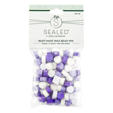 Must-Have Wax Bead Mix Purple from The Sealed by Spellbinders Collection
