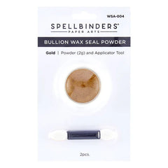 Gold Bullion Wax Seal Powder from the Clear Seal Maker Tool Collection
