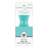 Puffy Heart Mini 3D Wax Seal from the Mini Wax Seals Collection