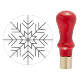 Snowflake Mini 3D Wax Seal from the Holiday Magic Collection