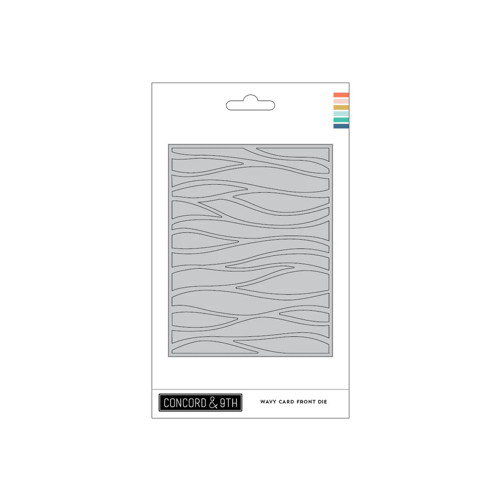 Wavy Card Front Die