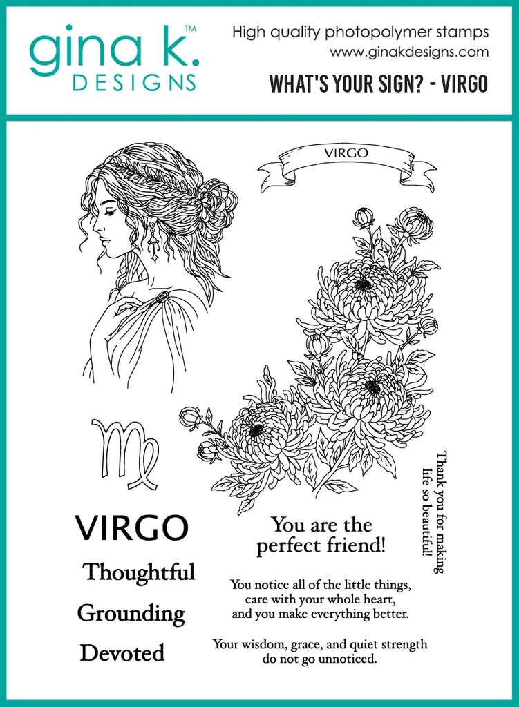 What's Your Sign?- Virgo Stamp Set