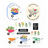 Wheelbarrow Wishes Stamp Set (4 x 4)