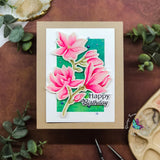 Whimsical Magnolias Stamp Set 