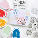 From Me to You Sentiments Stamp Set