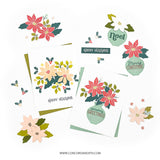 Winter Bouquet Stamp Set (6 x 6)