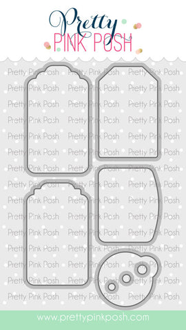 Winter Tags Coor Die Set