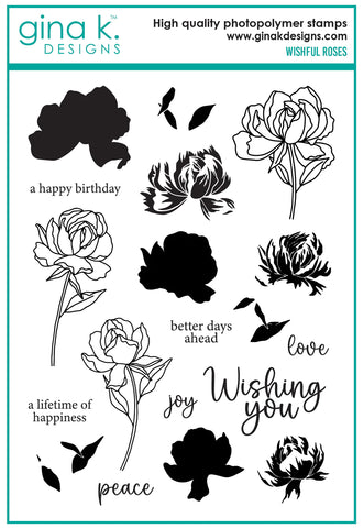 Wishful Roses Stamp Set