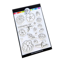 With Love Floral Stamp Set
