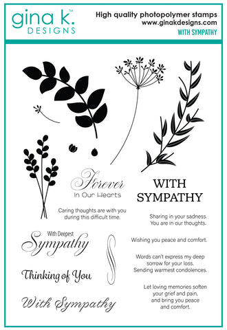 With Sympathy Stamp Set