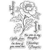 With Sympathy Clear Stamp Set