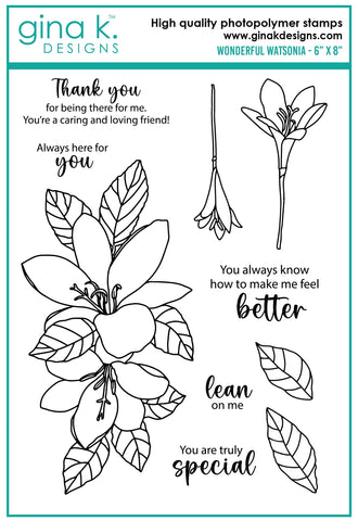 Wonderful Watsonia Stamp Set - RETIRING