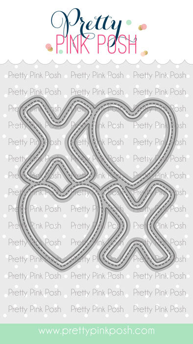 XOXO Word Shaker Die Set