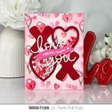 Layered Cupid Items Stencil (2 Lyr)