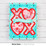 Valentine Banner Greetings Stamp Set