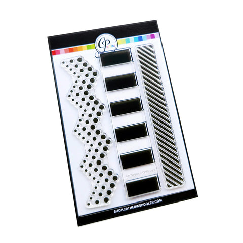 Yay Stripes Stamp Set 10 Year Anniversary Edition