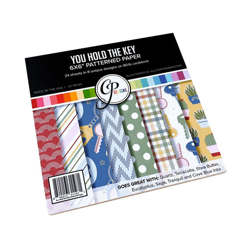 You Hold the Key Patterned Paper