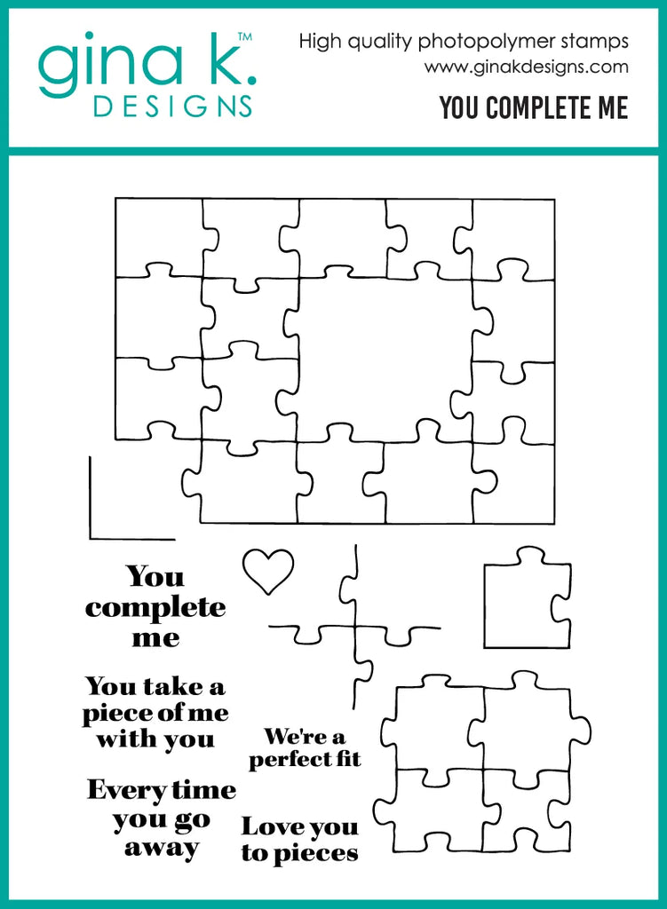 You Complete Me Stamp Set