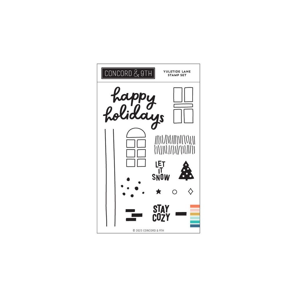 Yuletide Lane Stamp Set (4 x 6)
