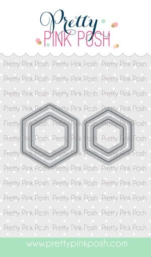 Decorative Hexagons Coordinating Die