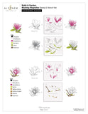 Build-A-Garden : Ensemble de magnolias rougissants et de matrices complémentaires