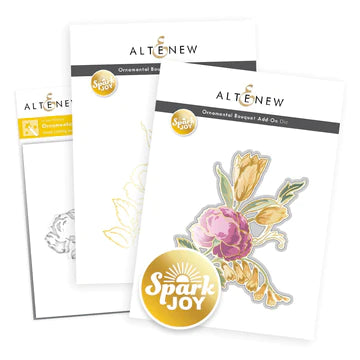 Spark Joy: Ornamental Bouquet & Add-on Die Bundle