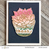 Spark Joy: Potted Succulent & Add-on Die Bundle