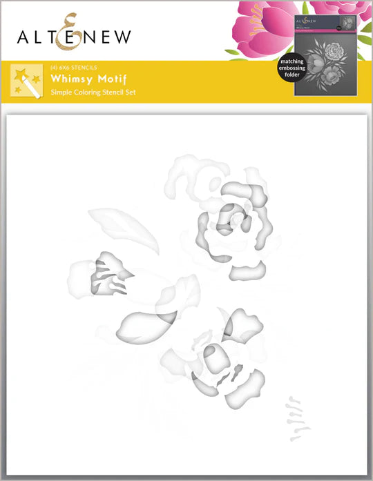 Simple Whimsy Design Whimsy Motif Simple Coloring Stencil Set (4 in 1) – Bumbleberry ...