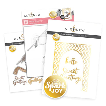 Spark Joy: Sweet Greetings & Add-on Die Bundle