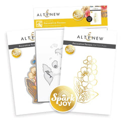 Spark Joy: Decorative Flowers & Add-on Die Bundle