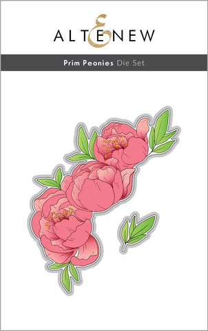 Prim Peonies Die Set