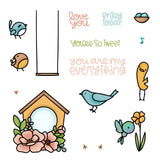 Tweeties 4x6 Stamp Set