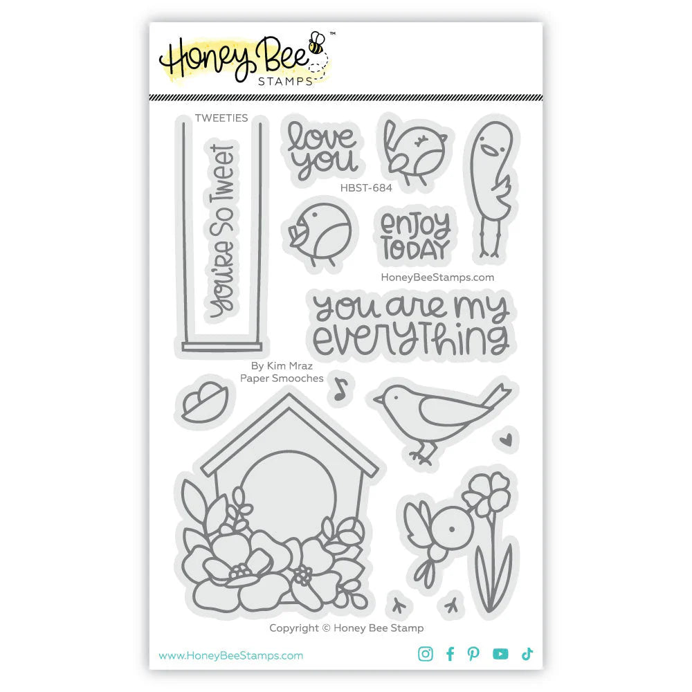 Tweeties 4x6 Stamp Set