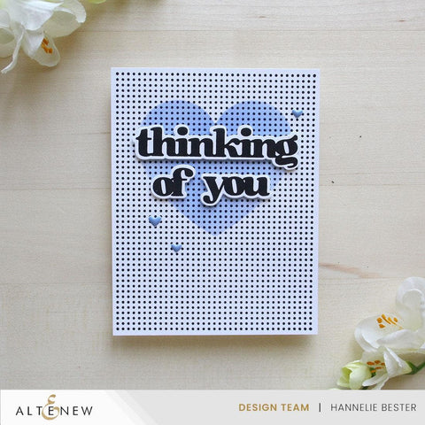 Essential Textures: Delightfully Dotty Press Plate