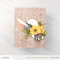 Textures essentielles : plaque de presse en toile de jute rustique