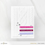 One-Go: Soild Sentiment Strips 3 Press Plates/ Foil Plates (Gratitude Edition)