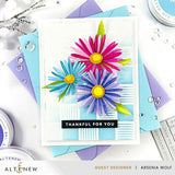 One-Go: Soild Sentiment Strips 3 Press Plates/ Foil Plates (Gratitude Edition)