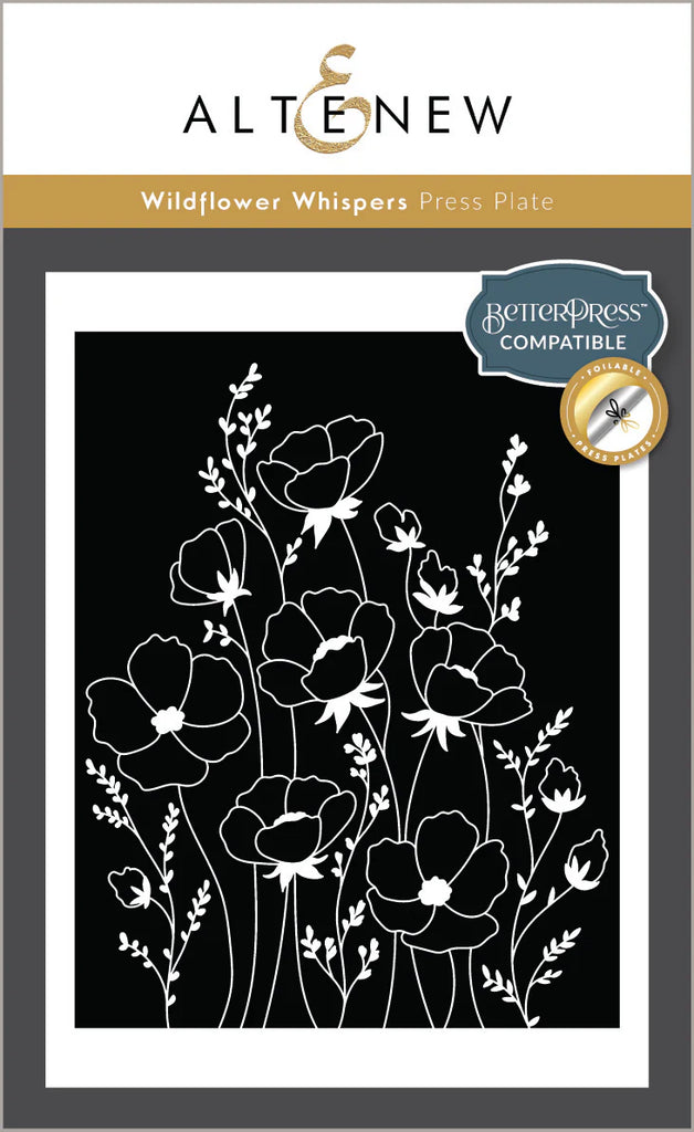 Wildflower Whispers Press Plate