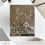 Wildflower Whispers Press Plate