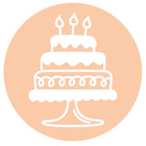 Birthday Cake - Wax Stamper