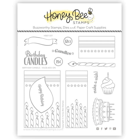 Birthday Candle VGCB Add-On 6x6 Stamp Set