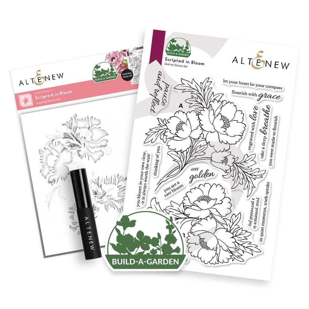 Build-A-Garden: Scripted in Bloom & Add-on Die Bundle