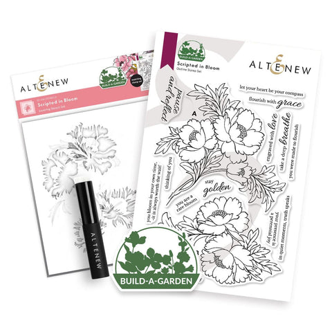 Build-A-Garden: Scripted in Bloom & Add-on Die Bundle