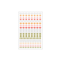 Love Letters Enamel Shapes