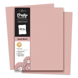 Crafty Necessities: Sandy Blush Cardstock (10 sheets/set)