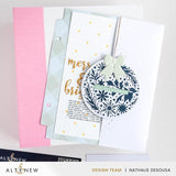 Glitter Cardstock Set - Sapphire (8.5x11, 10 sheets)