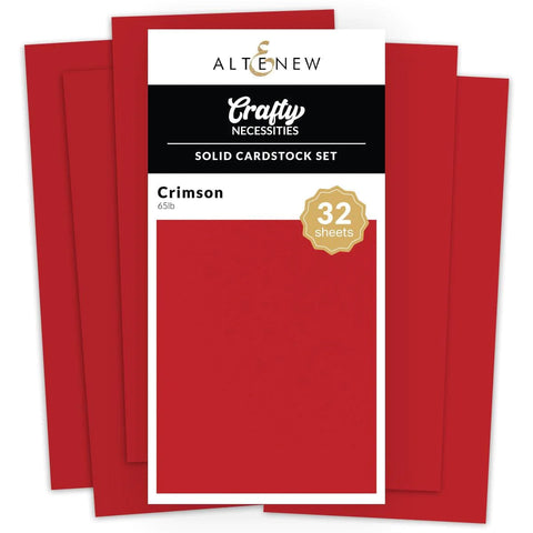 Solid Cardstock Set - Crimson (32 sheets/set)