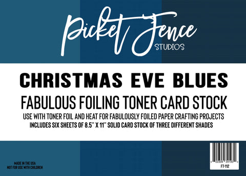 Fabuleux papier cartonné toner déjouant (6 pk) - Christmas Eve Blues