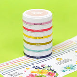 Round Ink Pads Label Set - Deco Garden