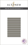 Essential Sentiments Die Set